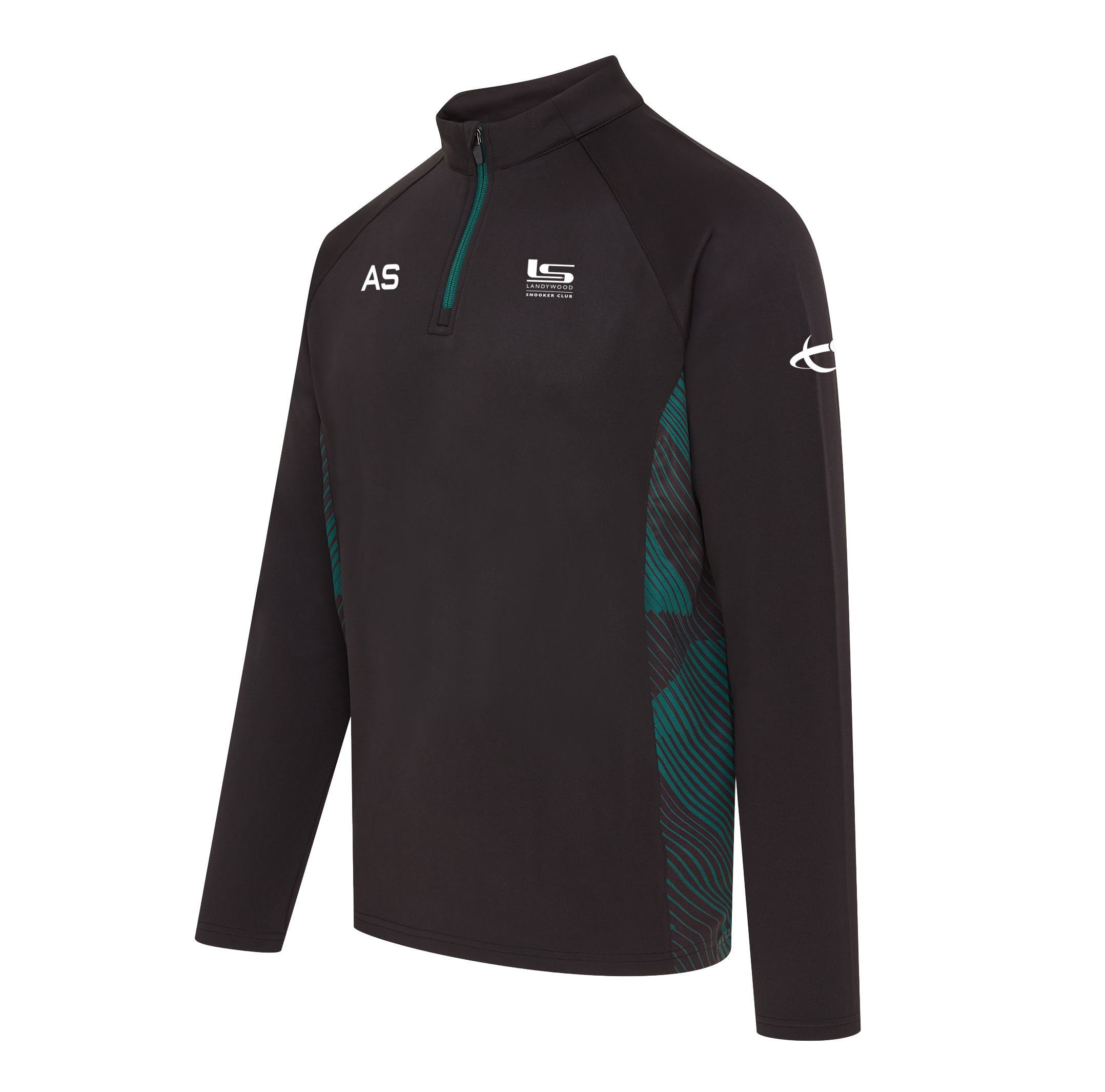Landywood - Black/Green Team Midlayer