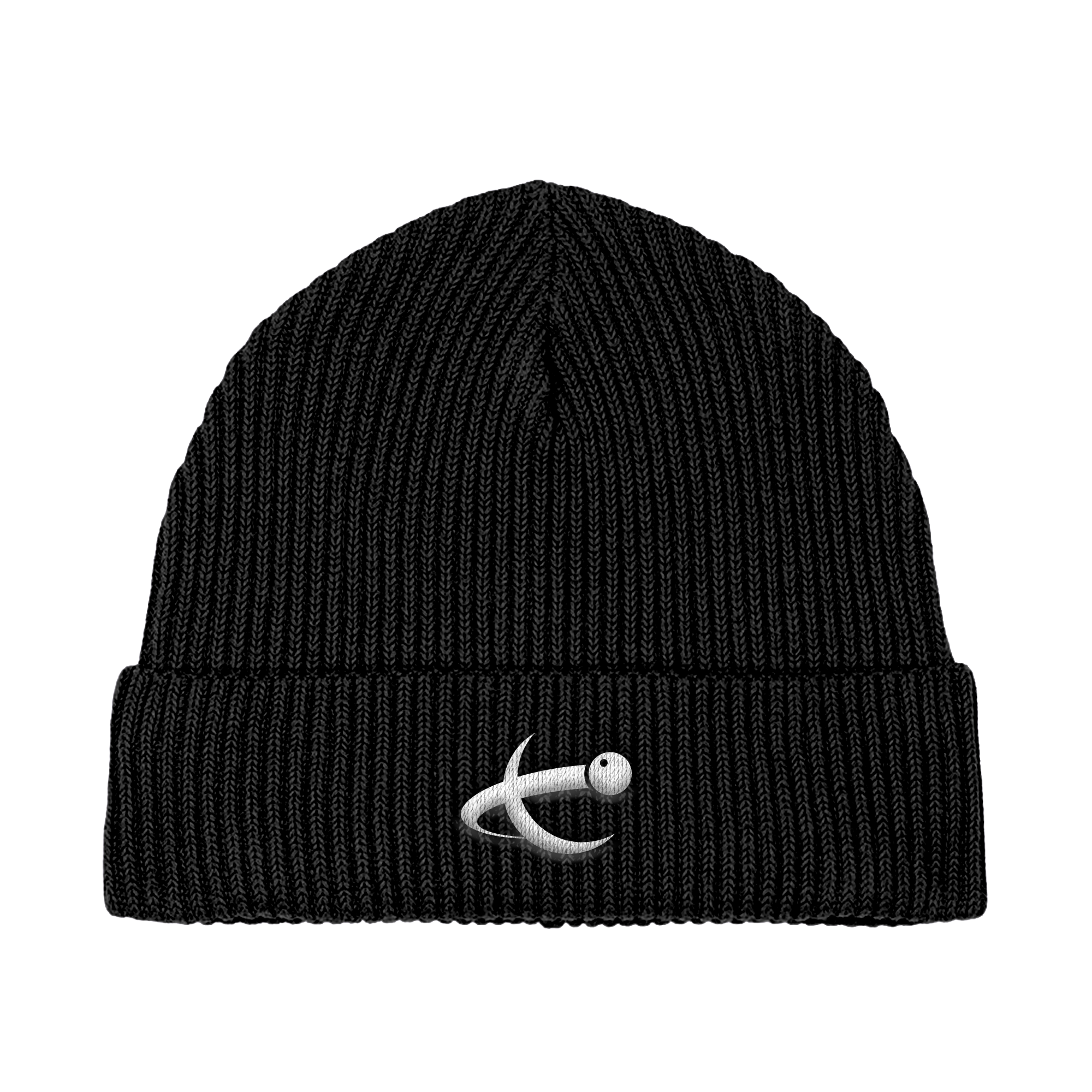 WPBSA Black Heavy Knit Beanie