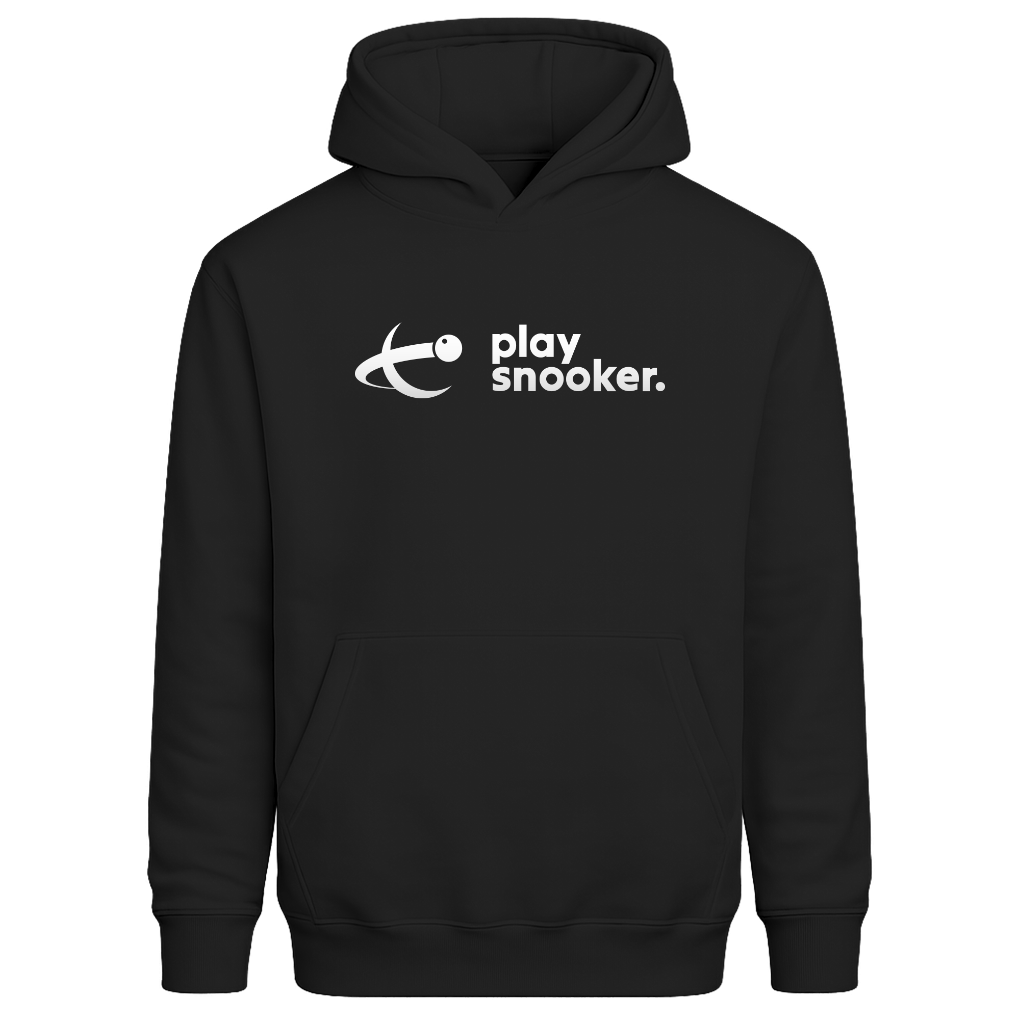 Play Snooker Black Heavyweight Hoodie