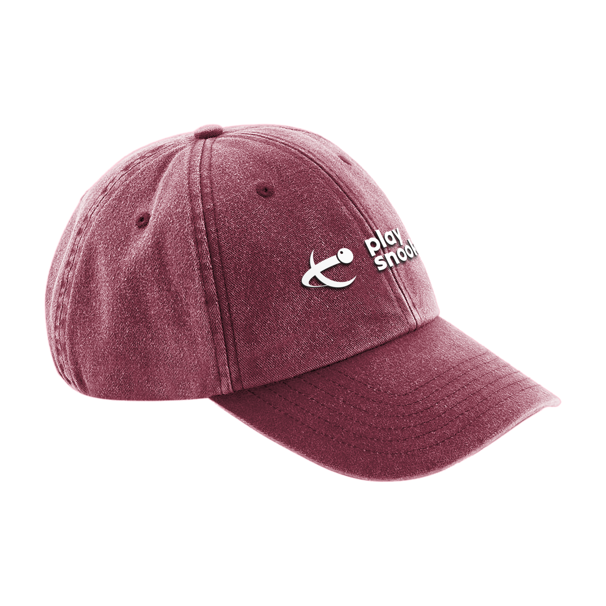 Play Snooker Pure Cotton Vintage Red Cap