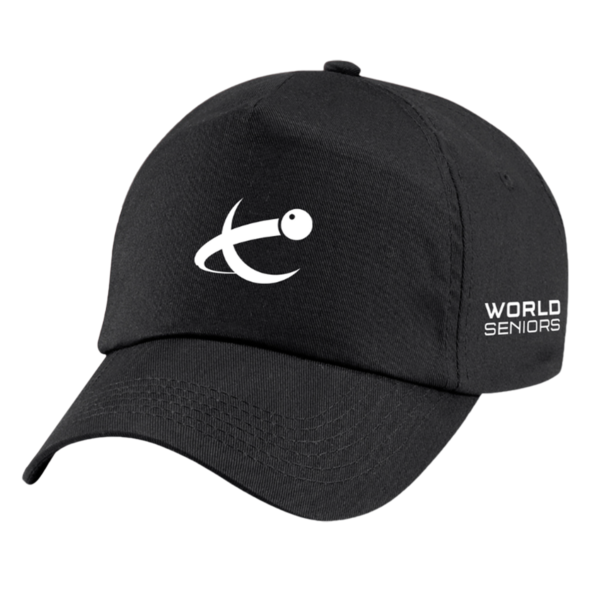 World Seniors Official Black Cap
