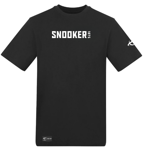 Snooker 150 Anniversary 1875 Black Cotton T-Shirt