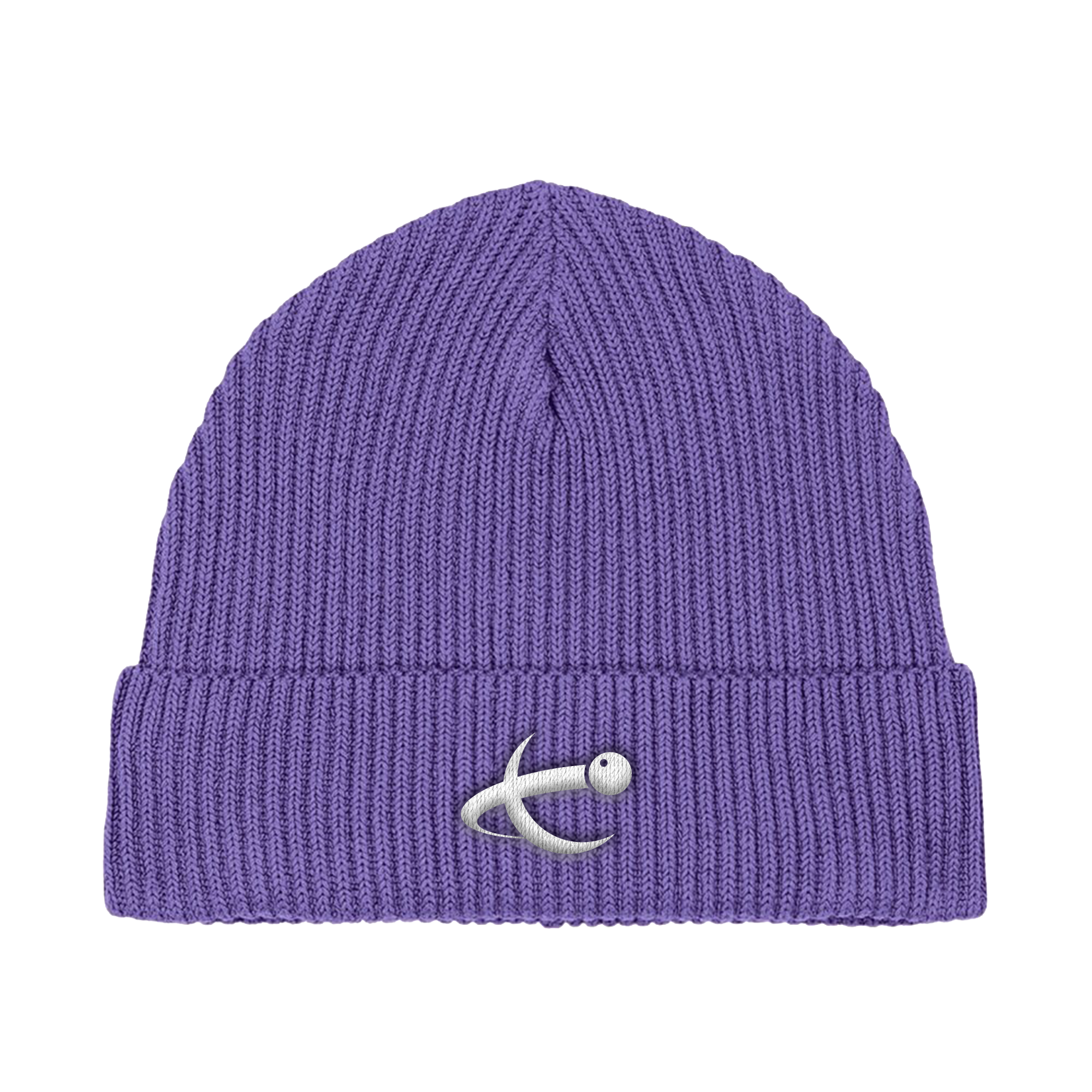 WPBSA Purple Heavy Knit Beanie