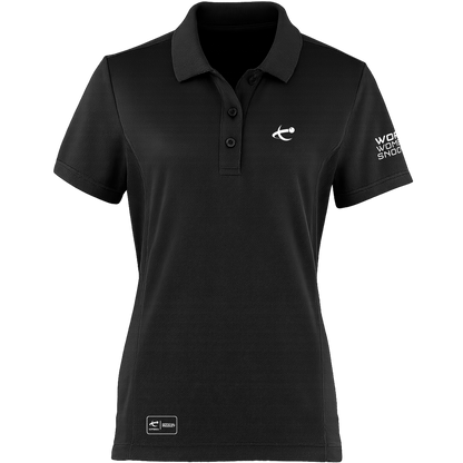 WWS Female Black Polo