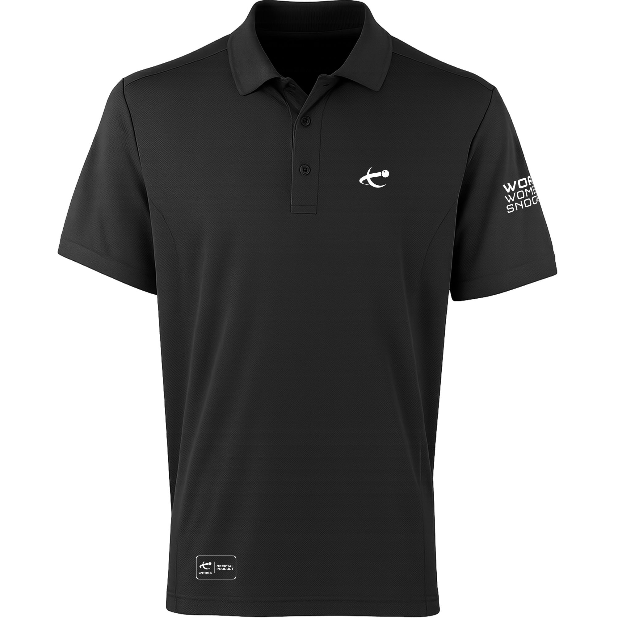 WWS Unisex Black Polo