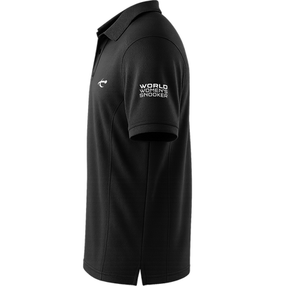 WWS Female Black Polo