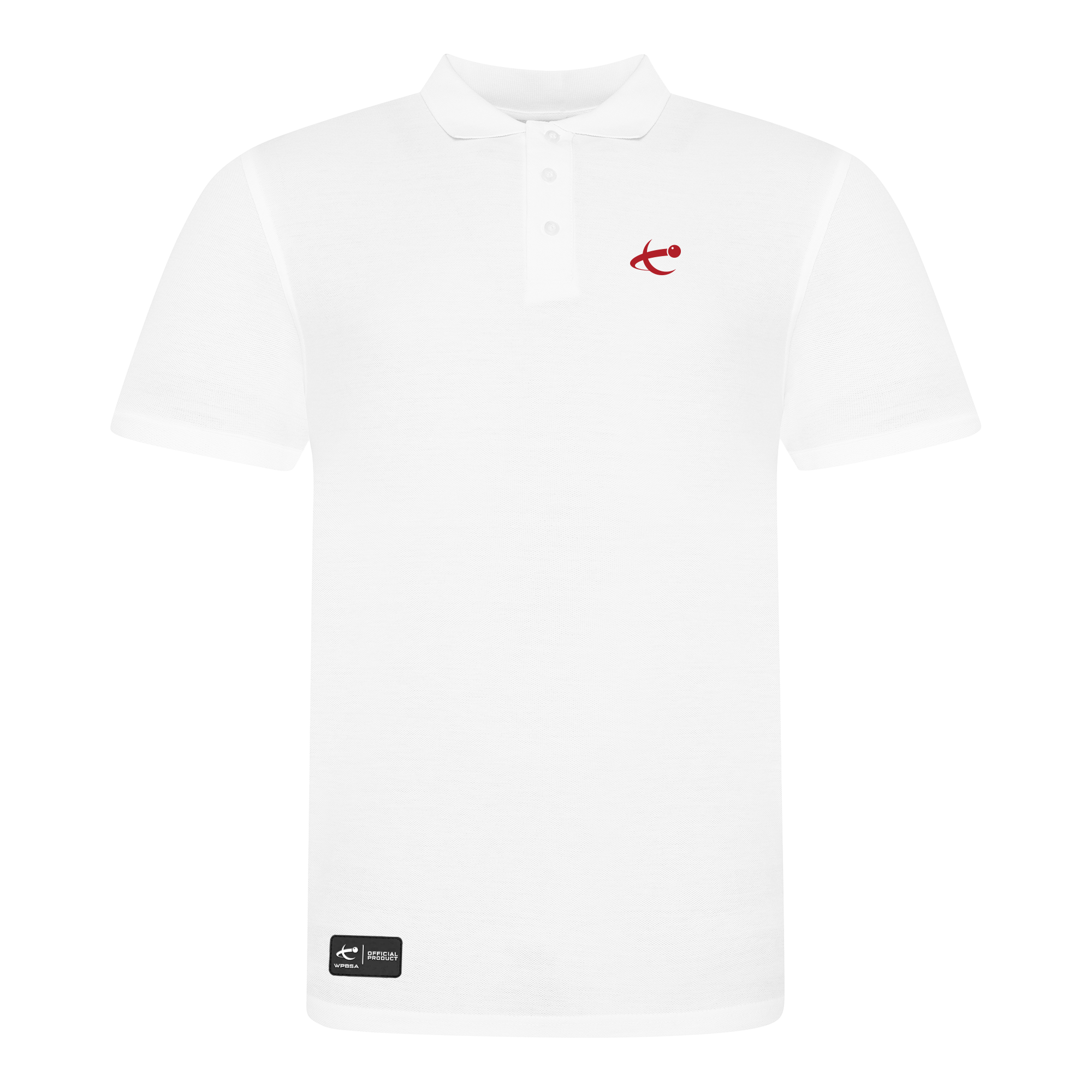 WPBSA White Cotton Polo