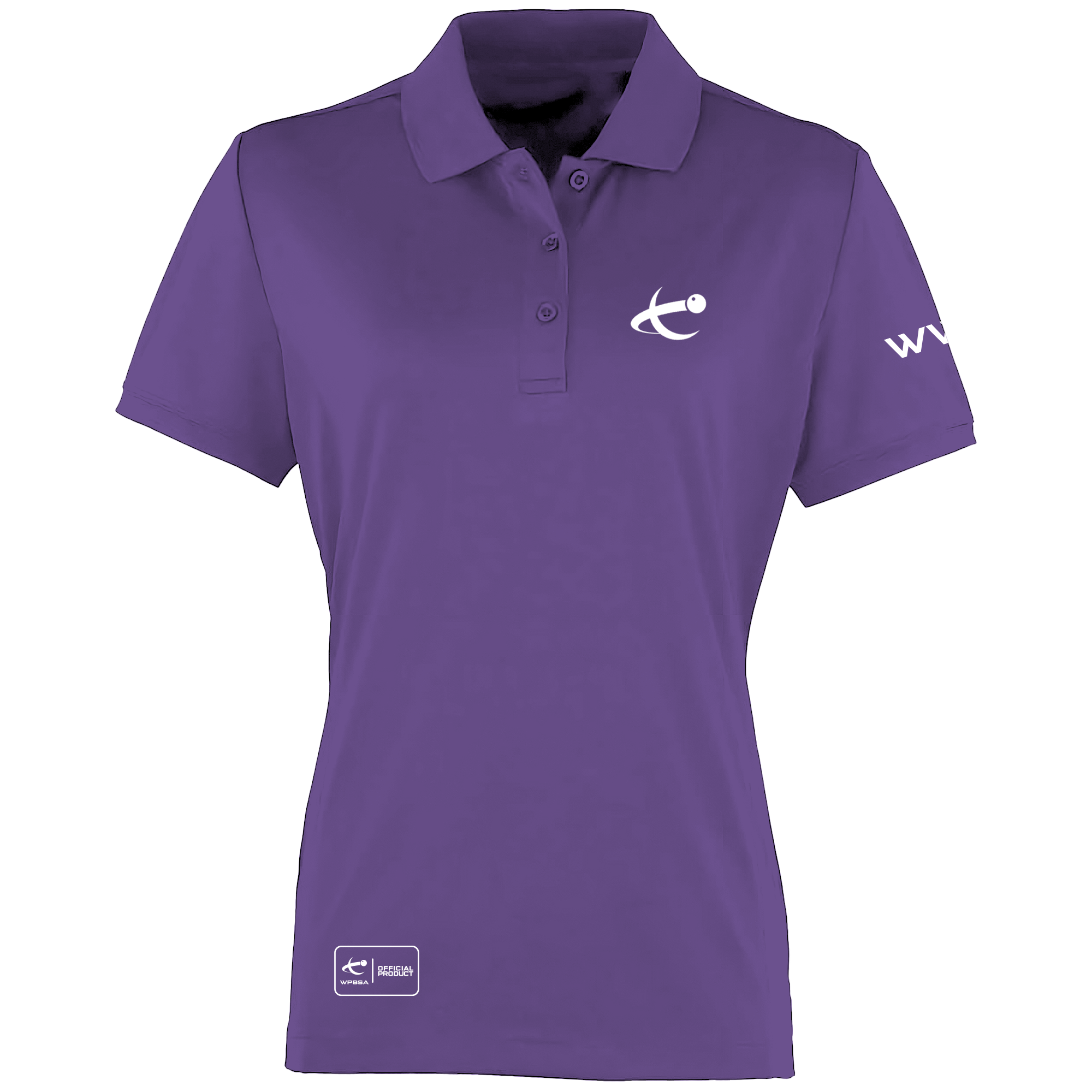 WWS Female Purple Polo