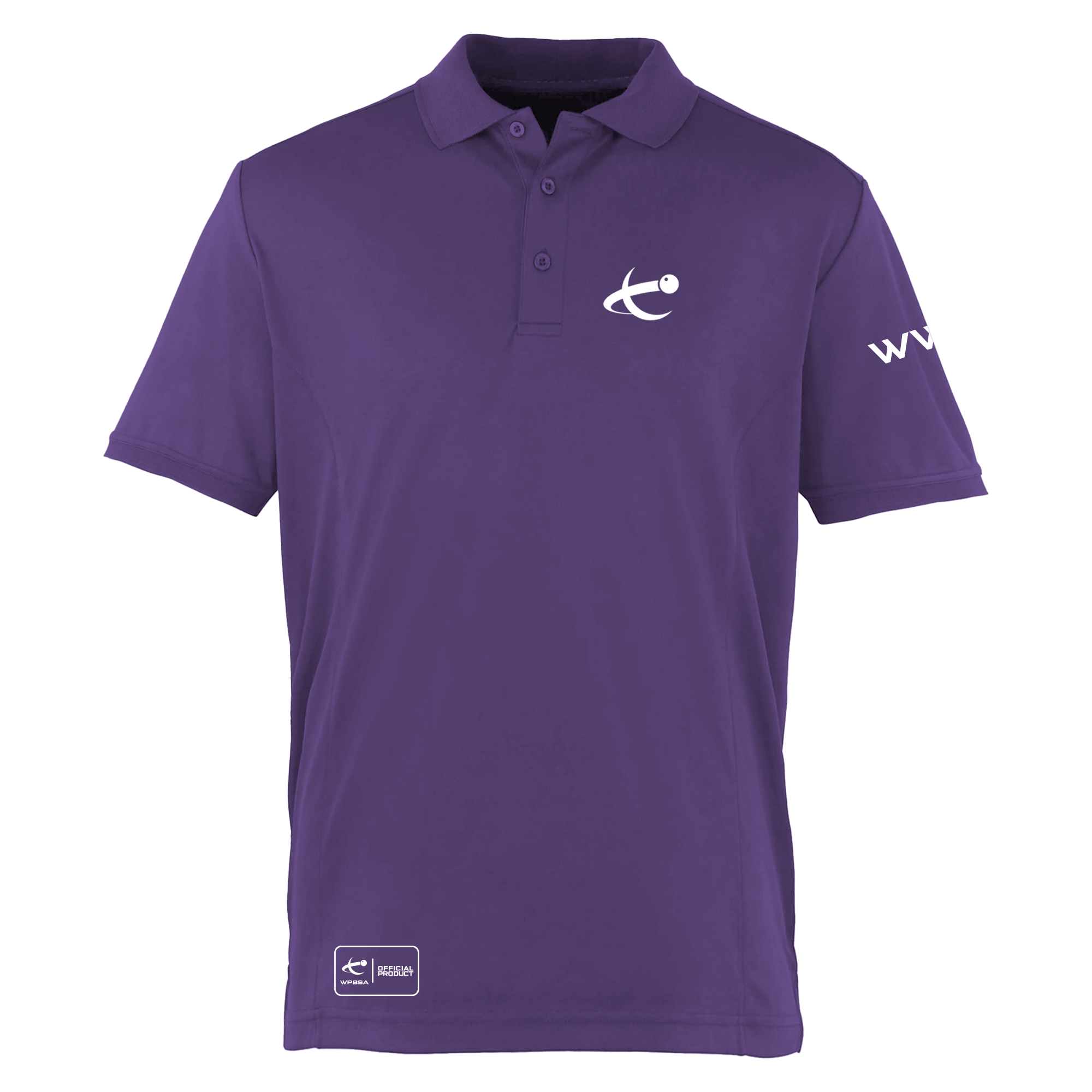 WWS Unisex Purple Polo